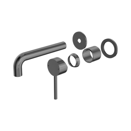 Nero Dolce Wall Basin/Bath Mixer Separate Back Plate Trim Kits Only Gun Metal - NR250810ctGM