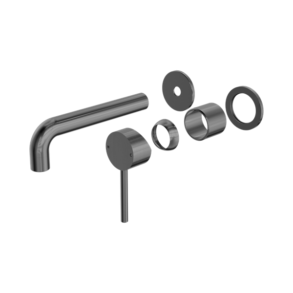 Nero Dolce Wall Basin/Bath Mixer Separate Back Plate Trim Kits Only Gun Metal - NR250810ctGM