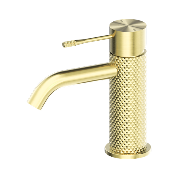 Nero Opal Basin Mixer Brushed Gold - NR251901BG