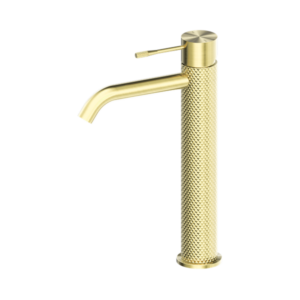 Nero Opal Tall Basin Mixer Brushed Gold - NR251901aBG