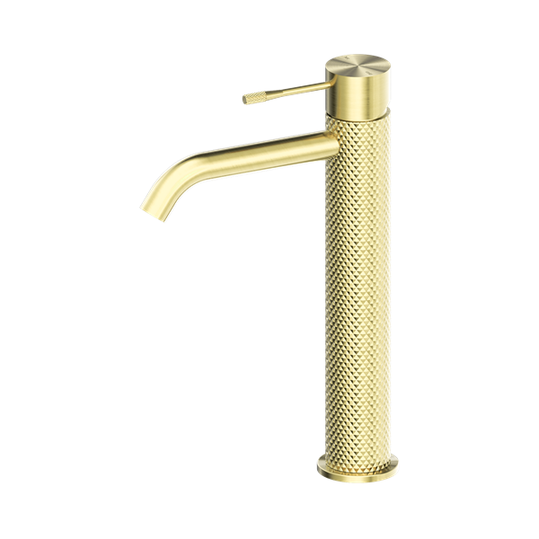 Nero Opal Tall Basin Mixer Brushed Gold - NR251901aBG
