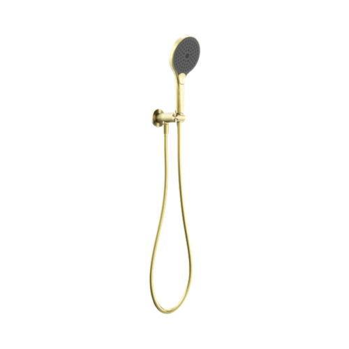Nero Opal Shower On Bracket With Air Shower II Brushed Gold - NR251905FBG