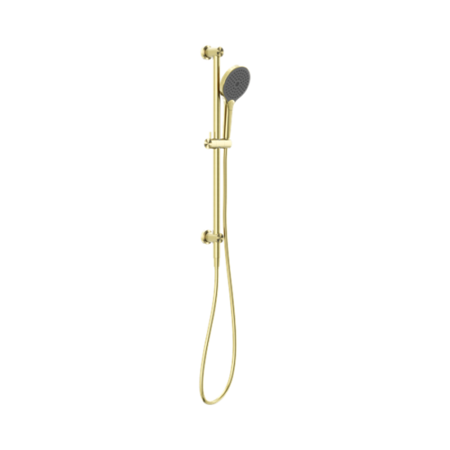 Nero Opal Shower Rail With Air Shower II Brushed Gold - NR251905GBG