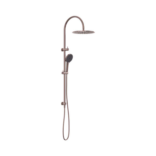 Nero Opal Twin Shower With Air Shower II Brushed Bronze - NR251905HBZ