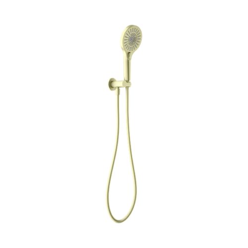 Nero Opal Shower On Bracket Brushed Gold - NR251905cBG