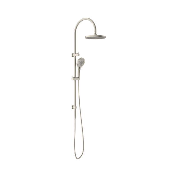 Nero Opal Twin Shower Brushed Nickel - NR251905eBN