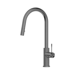 Nero Opal Pull Out Sink Mixer With Vegie Spray Function Graphite - NR251908GR