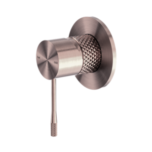 Nero Opal Shower Mixer 80mm Plate Brushed Bronze - NR251909BZ