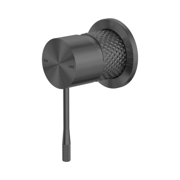 Nero Opal Shower Mixer 60mm Plate Graphite - NR251909hGR
