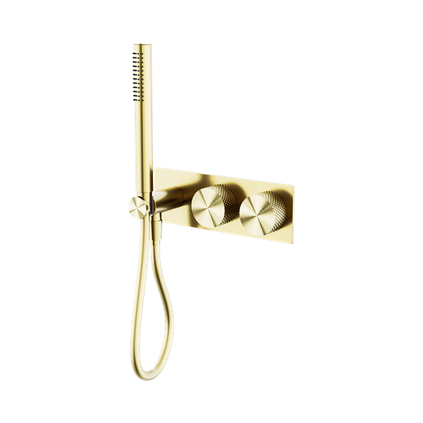 Nero Opal Progressive Shower System Brushed Gold - NR252003cBG