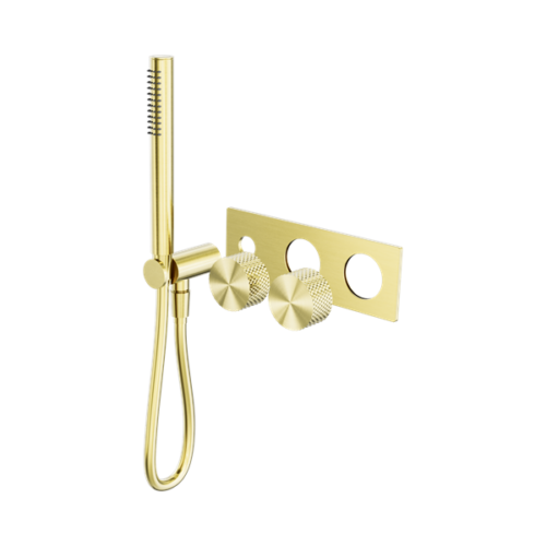 Nero Opal Progressive Shower System Trim Kits Only Brushed Gold - NR252003ctBG