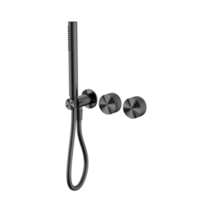 Nero Opal Progressive Shower System Separate Plate Graphite - NR252003dGR