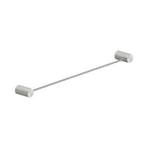 Nero Opal Single Towel Rail 600mm Brushed Nickel - NR2524BN