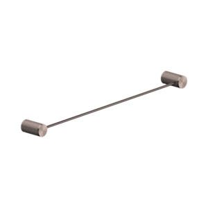 Nero Opal Single Towel Rail 600mm Brushed Bronze - NR2524BZ