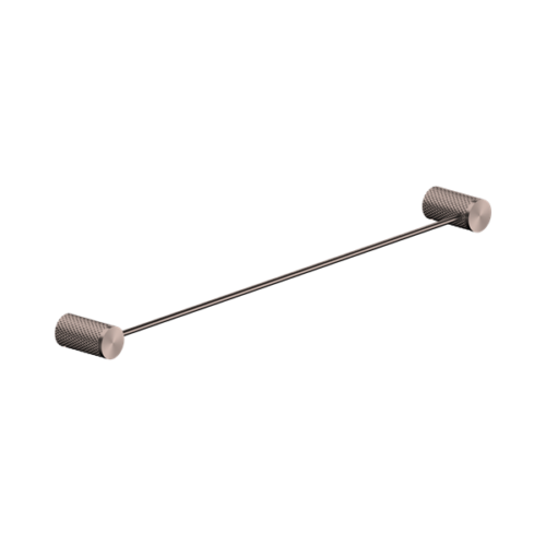 Nero Opal Single Towel Rail 600mm Brushed Bronze - NR2524BZ