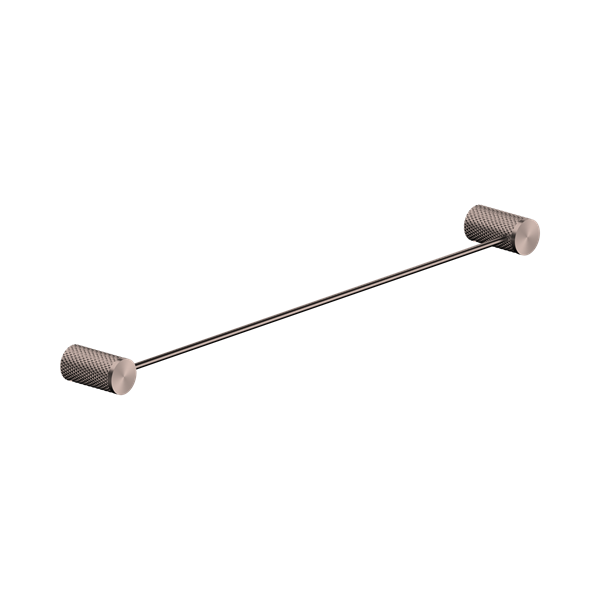 Nero Opal Single Towel Rail 600mm Brushed Bronze - NR2524BZ