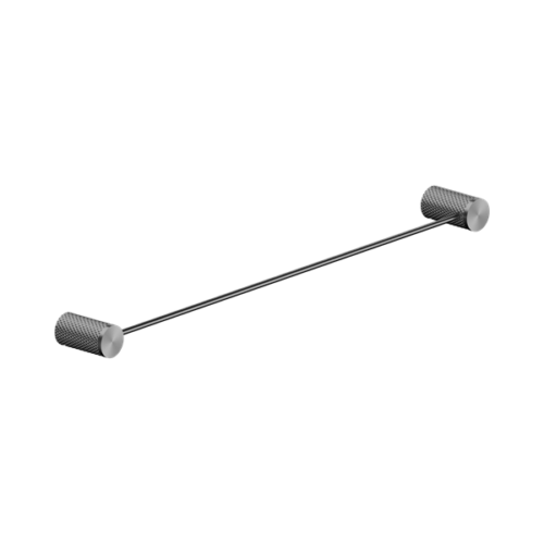 Nero Opal Single Towel Rail 600mm Graphite - NR2524GR