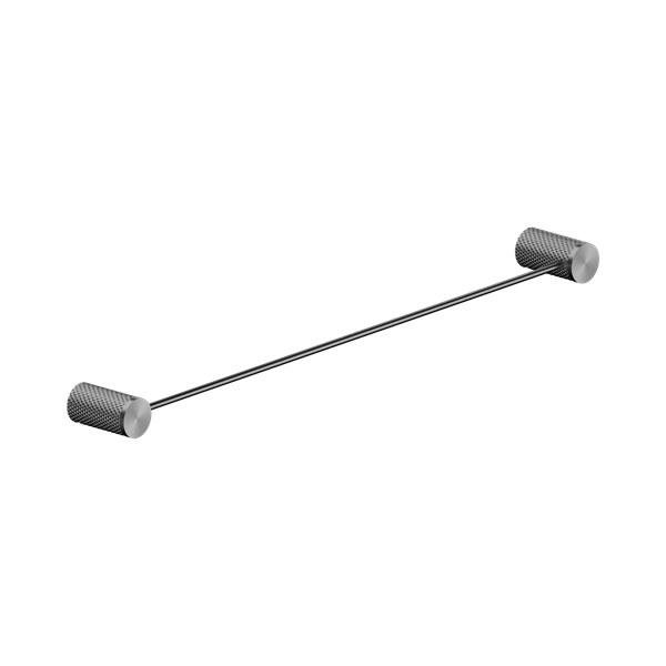 Nero Opal Single Towel Rail 600mm Graphite - NR2524GR