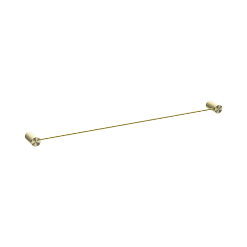 Nero Opal Single Towel Rail 800mm Brushed Gold - NR2530BG
