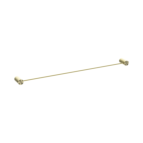 Nero Opal Single Towel Rail 800mm Brushed Gold - NR2530BG