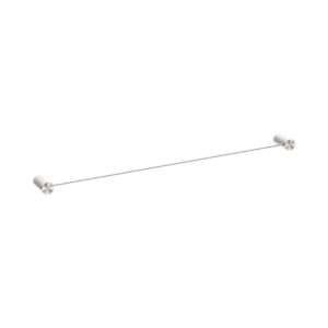 Nero Opal Single Towel Rail 800mm Brushed Nickel - NR2530BN