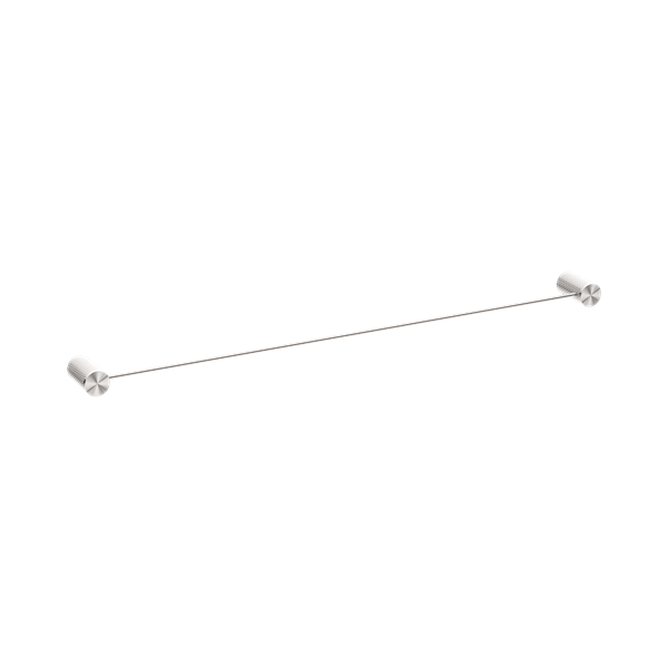 Nero Opal Single Towel Rail 800mm Brushed Nickel - NR2530BN