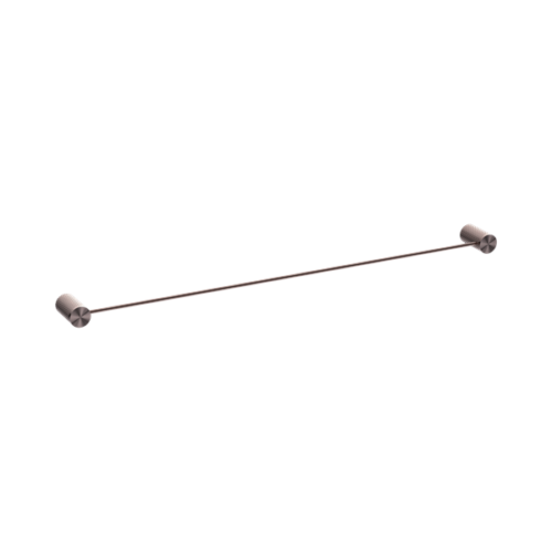 Nero Opal Single Towel Rail 800mm Brushed Bronze - NR2530BZ