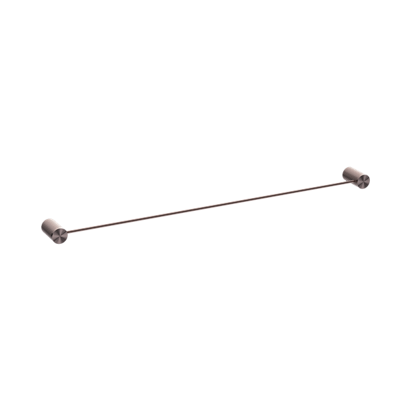 Nero Opal Single Towel Rail 800mm Brushed Bronze - NR2530BZ