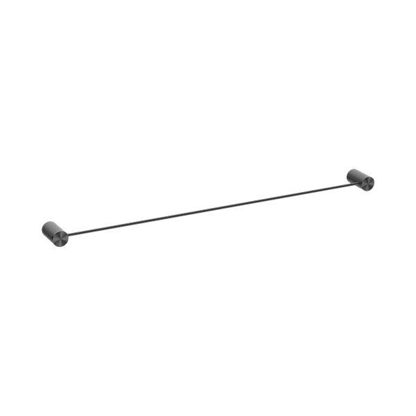 Nero Opal Single Towel Rail 800mm Graphite - NR2530GR