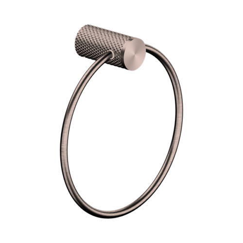 Nero Opal Towel Ring Brushed Bronze - NR2580aBZ