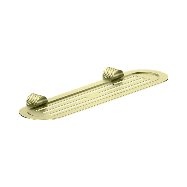 Nero Opal Metal Shower Shelf Brushed Gold - NR2587aBG