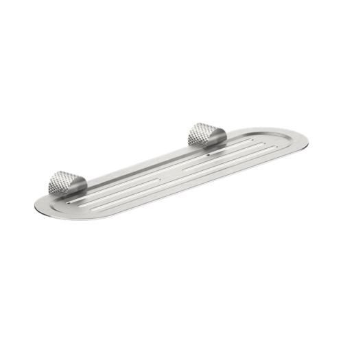 Nero Opal Metal Shower Shelf Brushed Nickel - NR2587aBN