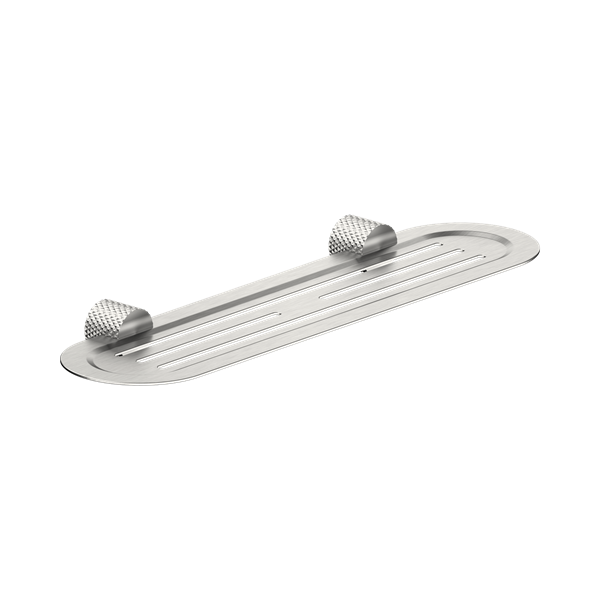 Nero Opal Metal Shower Shelf Brushed Nickel - NR2587aBN