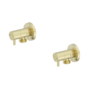 Nero Washing Machine Tap Set Brushed Gold - NR262109dBG