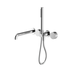Nero Kara Progressive Shower System Separate Plate With Spout 230mm Chrome - NR271903b230CH
