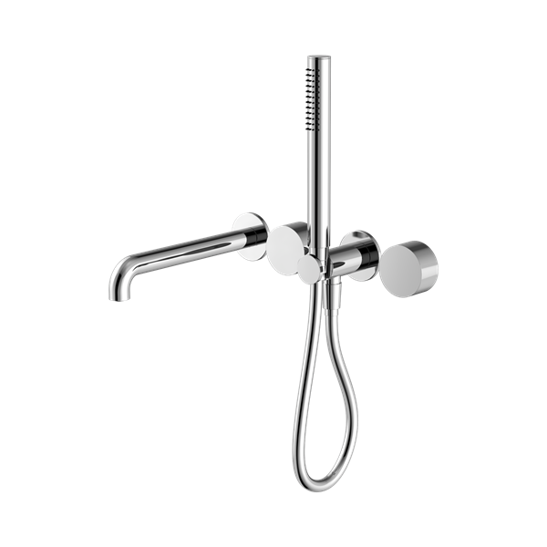 Nero Kara Progressive Shower System Separate Plate With Spout 230mm Chrome - NR271903b230CH