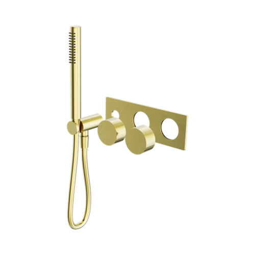 Nero Kara Progressive Shower System Trim Kits Only Brushed Gold - NR271903ctBG