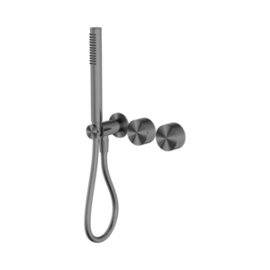 Nero Kara Progressive Shower System Separate Plate Gun Metal - NR271903dGM