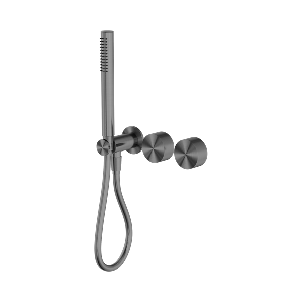 Nero Kara Progressive Shower System Separate Plate Gun Metal - NR271903dGM