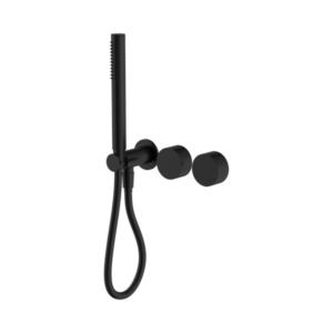 Nero Kara Progressive Shower System Separate Plate Matte Black - NR271903dMB