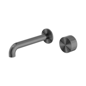 Nero Kara Progressive Wall Basin/Bath Set 160mm Gun Metal - NR271907a160GM