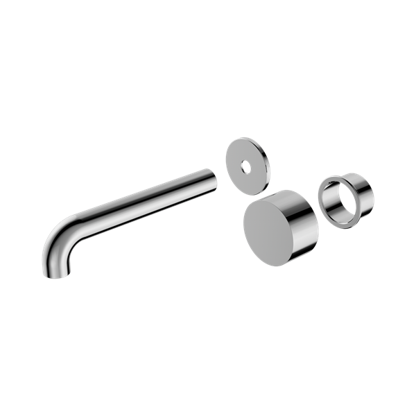 Nero Kara Progressive Wall Basin/Bath Set 230mm Trim Kits Only Chrome - NR271907at230CH