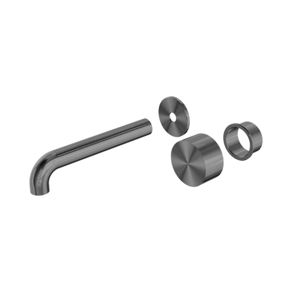 Nero Kara Progressive Wall Basin/Bath Set 260mm Trim Kits Only Gun Metal - NR271907at260GM