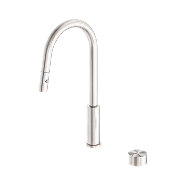 Nero Kara Progressive Pull Out Kitchen Set Brushed Nickel - NR271908BN