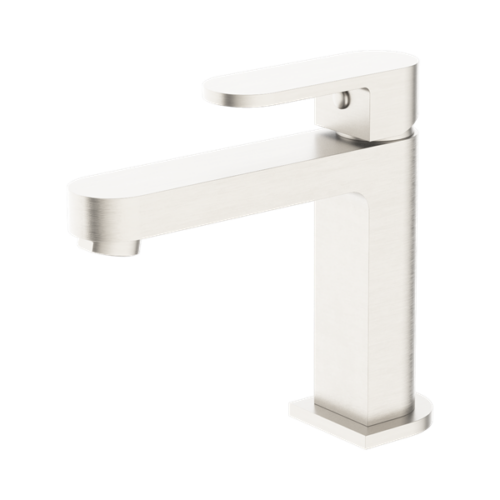 Nero Ecco Basin Mixer Brushed Nickel - NR301301BN