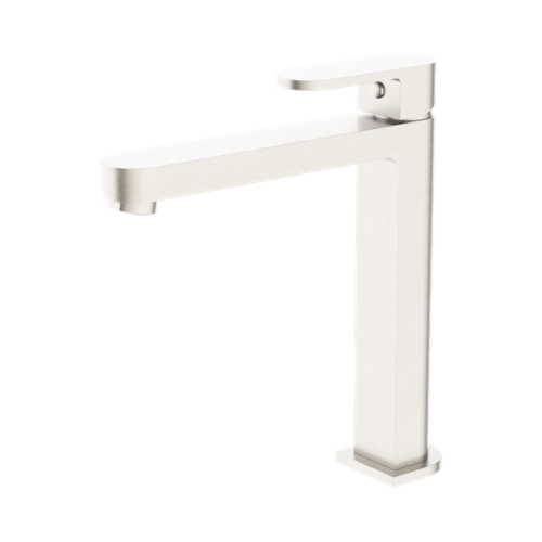 Nero Ecco Tall Basin Mixer Brushed Nickel - NR301301aBN