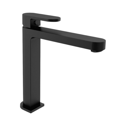 Nero Ecco Tall Basin Mixer Matte Black - NR301301aMB