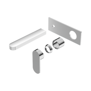 Nero Ecco Wall Basin/Bath Mixer Trim Kits Only Chrome - NR301310aTCH