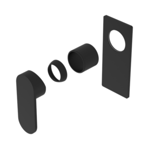 Nero Ecco Shower Mixer Trim Kits Only Matte Black - NR301311TMB