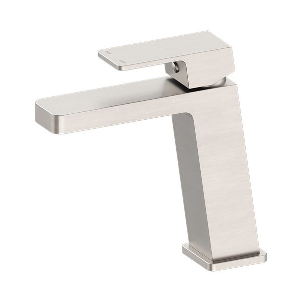 Nero Celia Basin Mixer Angle Spout Brushed Nickel - NR301501BN